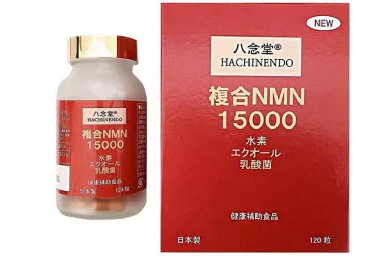 八念堂Ⓡ 复合NMN15000（抗衰老补充剂）120 粒胶囊
